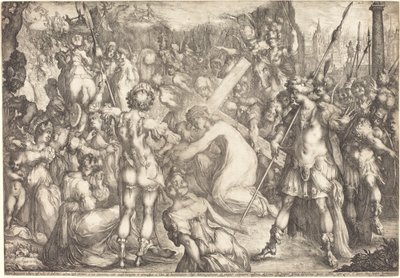 Út a Kálváriához alkotó: Jacques Bellange