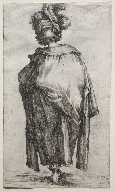 A három mágus: Melchior alkotó: Jacques Bellange