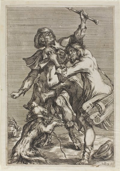 Két koldus harcol alkotó: Jacques Bellange