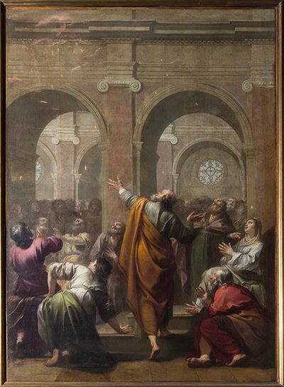 A Szentlélek leszállása alkotó: Jacques Blanchard