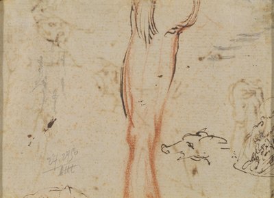 Egy láb és egy disznófej alkotó: Jacques Callot