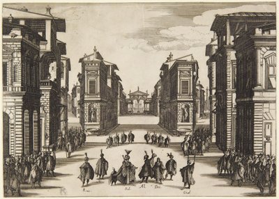 4. felvonás, a Soliman sorozatból alkotó: Jacques Callot