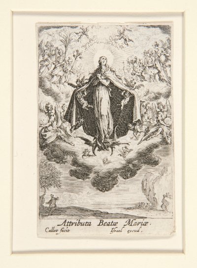 A Szűz attribúciói, sz. 14 A Szűz életéből alkotó: Jacques Callot