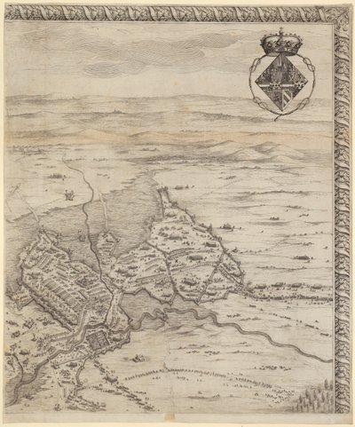 Részlet a „Bredai csata” című műből alkotó: Jacques Callot
