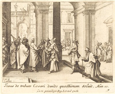 Caesar érme alkotó: Jacques Callot