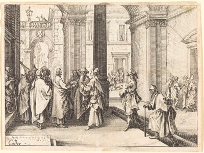 Caesar érme alkotó: Jacques Callot