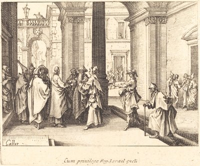 Caesar érme alkotó: Jacques Callot