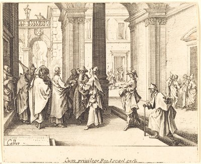 Caesar érme, 1635. alkotó: Jacques Callot