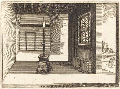 Gyertyatartó alkotó: Jacques Callot