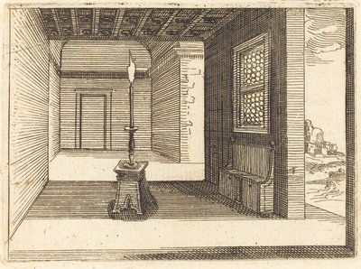 Gyertyatartó alkotó: Jacques Callot