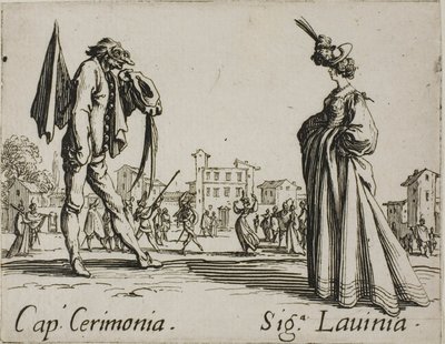 Szertartáskapitány - Lady Lavinia, 3. lemez a Balli di Sfessania-ból alkotó: Jacques Callot