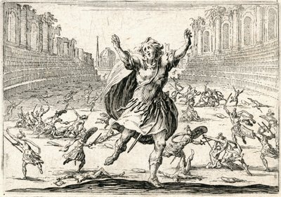 Különböző figurák capricciói alkotó: Jacques Callot