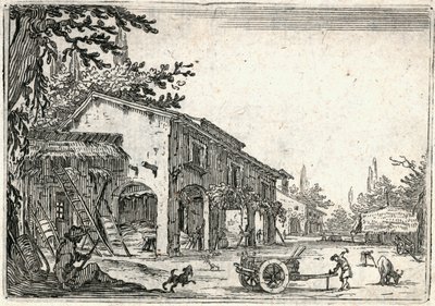 Különböző figurák capricciói alkotó: Jacques Callot