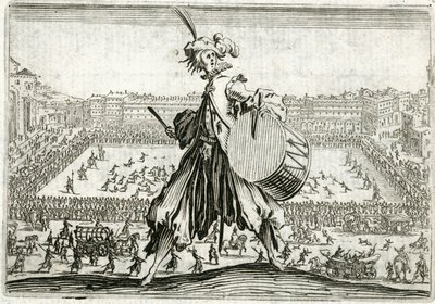 Különböző figurák capricciói alkotó: Jacques Callot