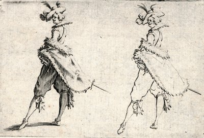 Különböző figurák capricciói alkotó: Jacques Callot