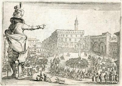Különböző figurák capricciói alkotó: Jacques Callot