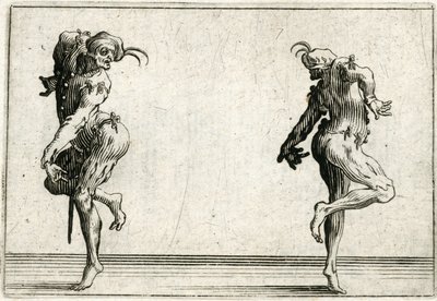 Különböző figurák capricciói alkotó: Jacques Callot