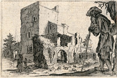 Különböző figurák capricciói alkotó: Jacques Callot