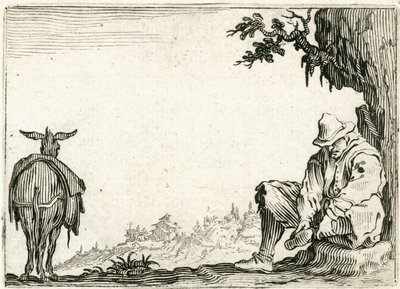 Különböző figurák capricciói alkotó: Jacques Callot