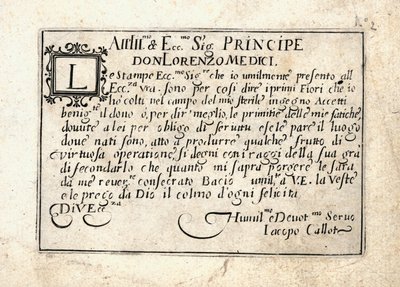 Különböző figurák capricciói alkotó: Jacques Callot