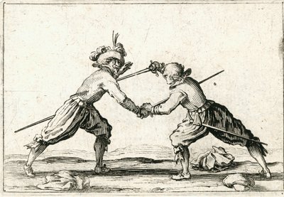 Különböző figurák capricciói alkotó: Jacques Callot