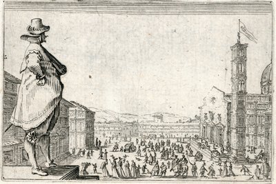 Különböző figurák capricciói alkotó: Jacques Callot