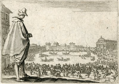 Különböző figurák capricciói alkotó: Jacques Callot