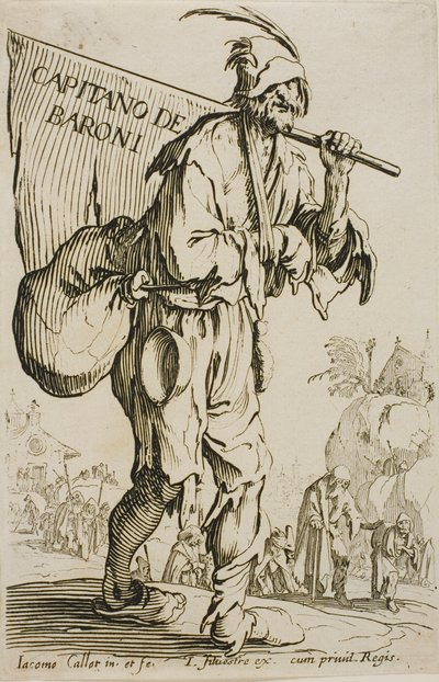 A Barons kapitánya, a Koldusok frontembere alkotó: Jacques Callot