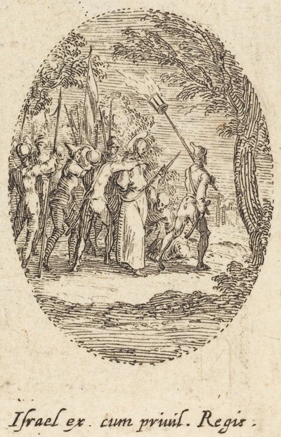 A keresztet hordozó Krisztus alkotó: Jacques Callot