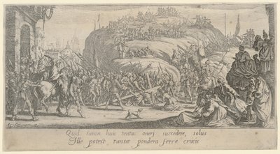Krisztus viszi a keresztet alkotó: Jacques Callot