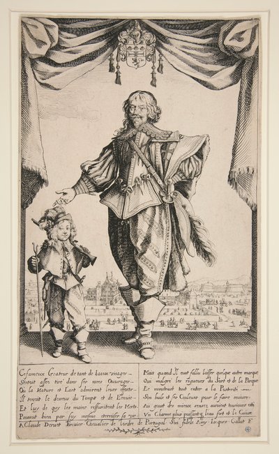 Claude Deruet (Deruet portréja) alkotó: Jacques Callot