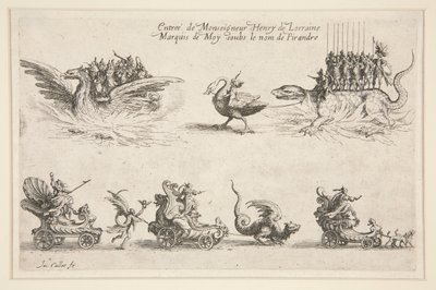 Harc a Barrière-nél, Monsignor Henry Lotaringiai belépőjénél alkotó: Jacques Callot