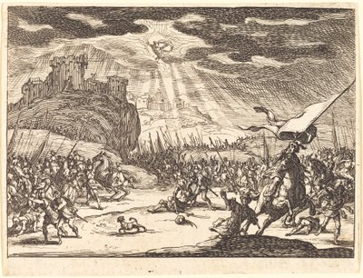 Pál megtérése alkotó: Jacques Callot