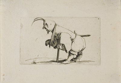 Cripple sapkával, a Varie Figure Gobbitól alkotó: Jacques Callot