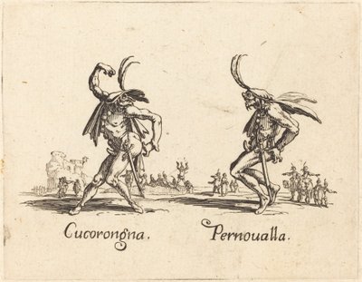 Cucorongna és Pernoualla alkotó: Jacques Callot