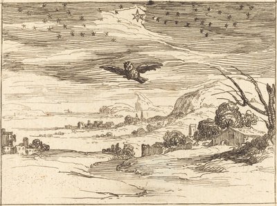 Hajnal. alkotó: Jacques Callot
