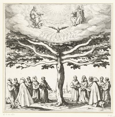 Szent Ferenc fája alkotó: Jacques Callot