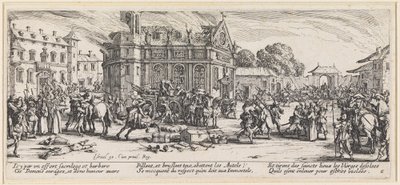 Az egyházi kincsek elrablása alkotó: Jacques Callot