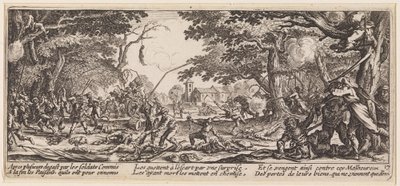 A parasztok megtorlása alkotó: Jacques Callot