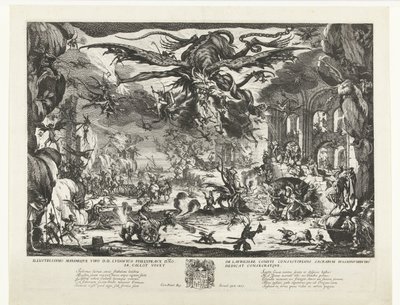 Szent Antal megkísértése alkotó: Jacques Callot