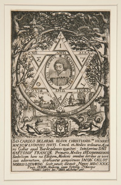 Dieudonne-Charles Delorme (Charles Delorme portréja) alkotó: Jacques Callot