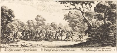 A bűnöző katonák felfedezése alkotó: Jacques Callot