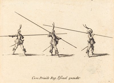 Fúró dönthető csukákkal alkotó: Jacques Callot