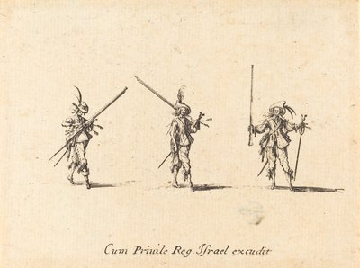 Fúrjon a Muskétával alkotó: Jacques Callot