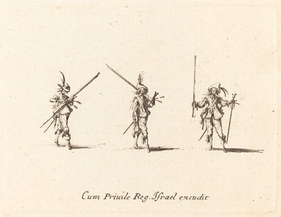 Fúrjon a Muskétával alkotó: Jacques Callot