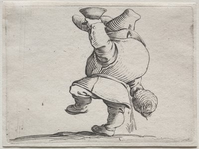 Ivó Hátulról Látva. alkotó: Jacques Callot