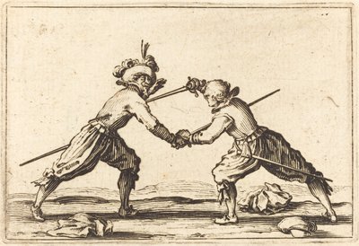 Párbaj kardokkal alkotó: Jacques Callot