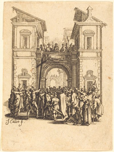 Íme az ember, c. 16241625. alkotó: Jacques Callot