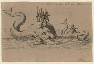 Monsieur de Vroncourt, Tyllon és Marimont beköltözése alkotó: Jacques Callot