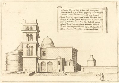 Egy templom felemelése alkotó: Jacques Callot